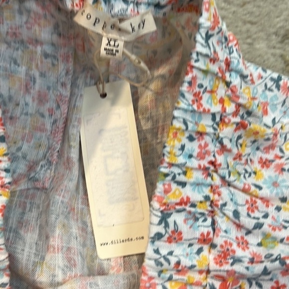 ⭐️NWT,Copper Key,Pocketed,Lightweight, Floral Shorts, Gorgeous w/a Tan! XL - Picture 5 of 11